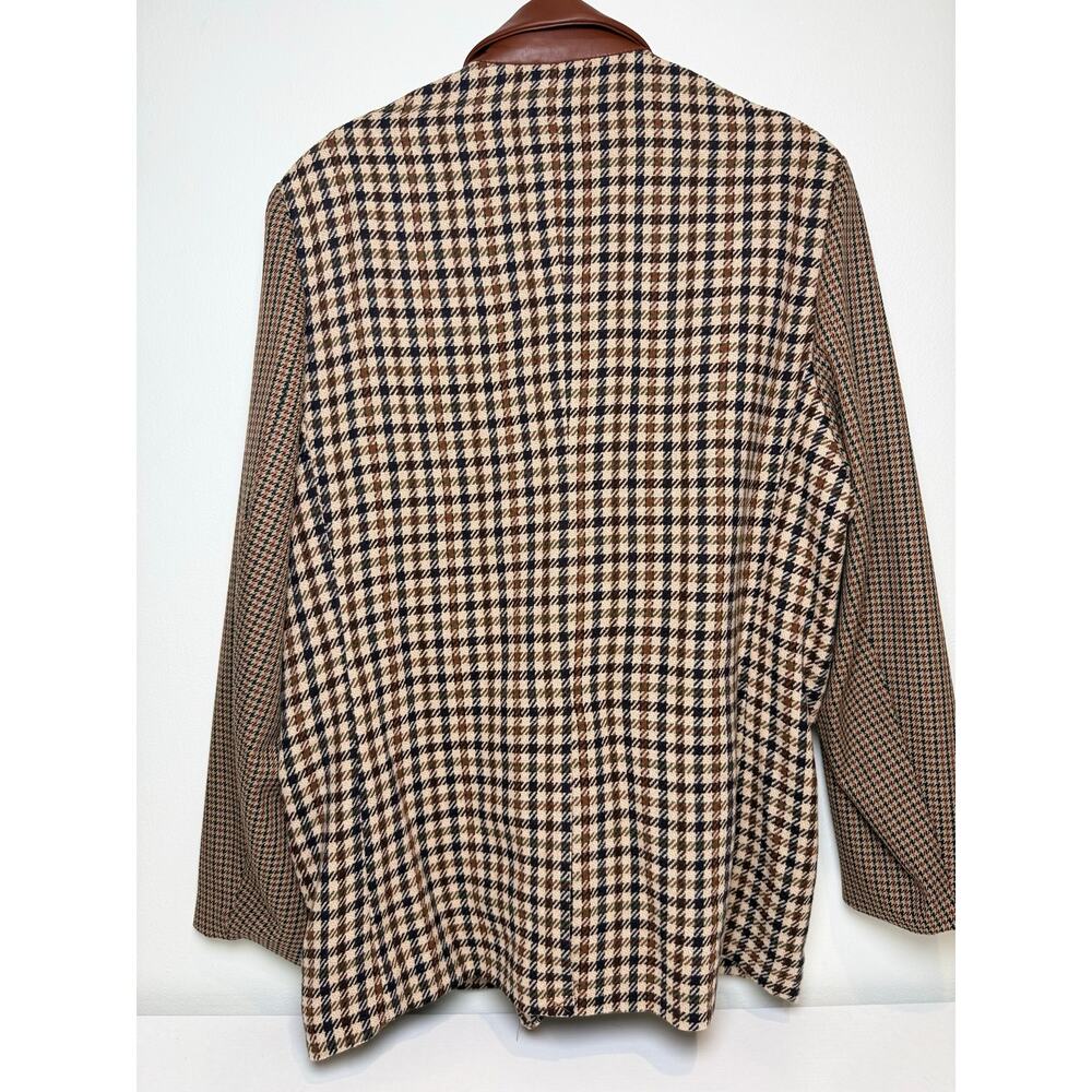 Steve Madden Carolina Oversized Blazer, Brown Plaid, NWT - Picture 3 of 14